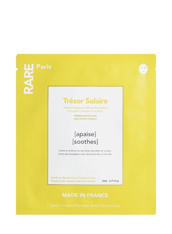 trésor solaire<br>soothing face mask