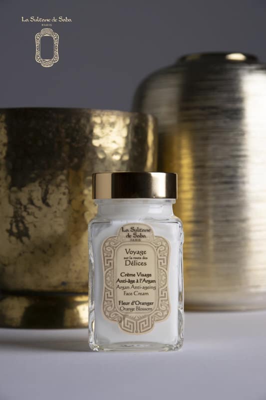 orange blossom fragrance<br> argan face cream 100ml