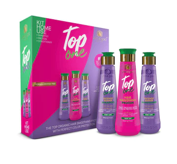 Top One 200ml – Brazilian Nanoplasty Protein Hair Straightening Home Kit